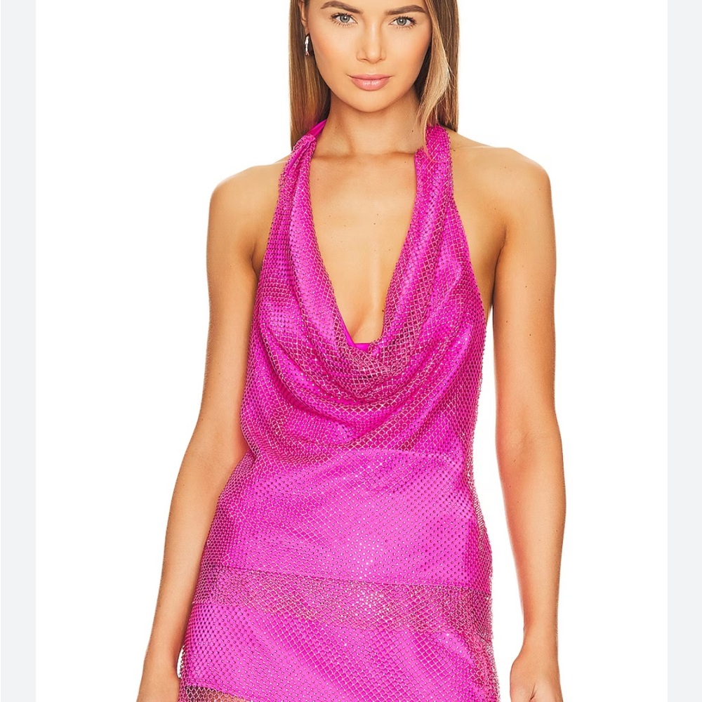 Amanda Uprivhard Pink Sewuoin Camisole top